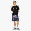 BAPE Color Camo Shark Sweat Shorts / Navy 6
