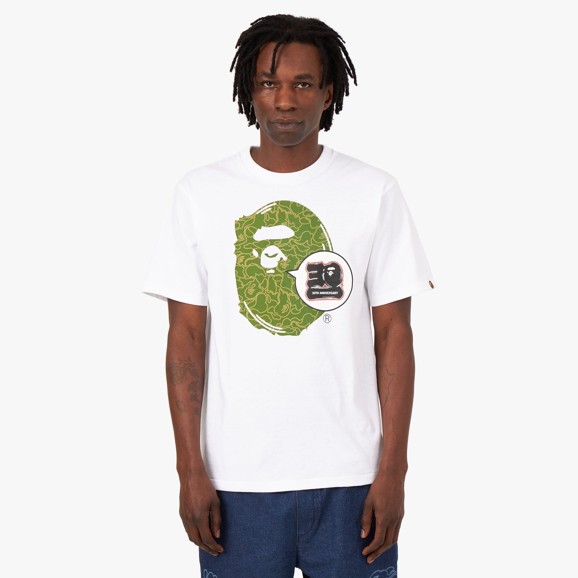 Bathing ape glow in the dark t shirt discount