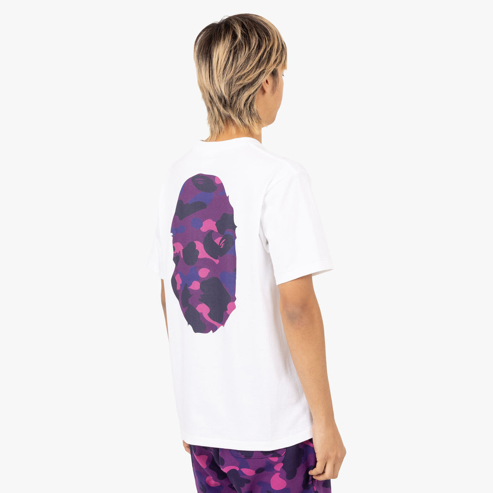 Bape purple camo shirt on sale