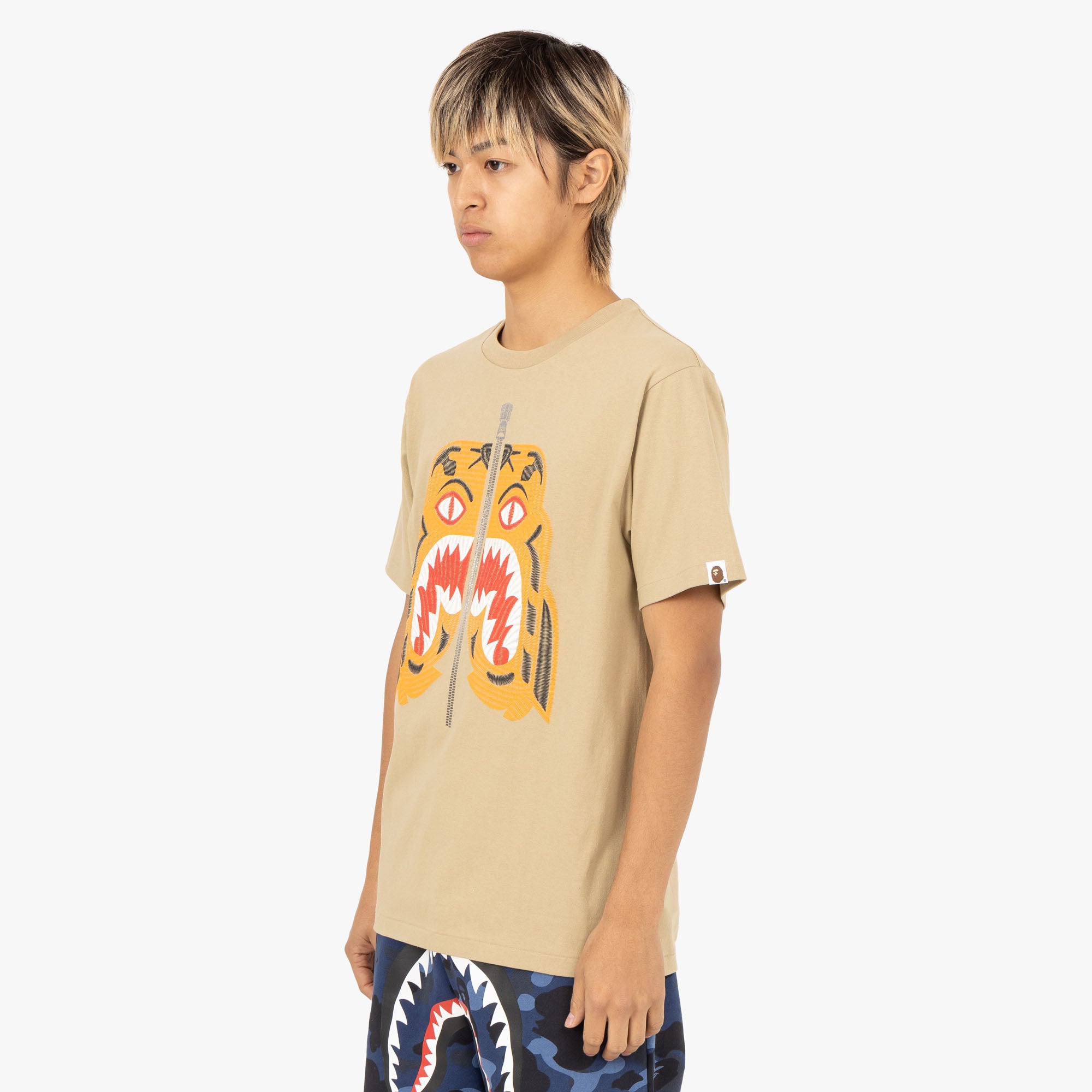 Bape tiger embroidery top