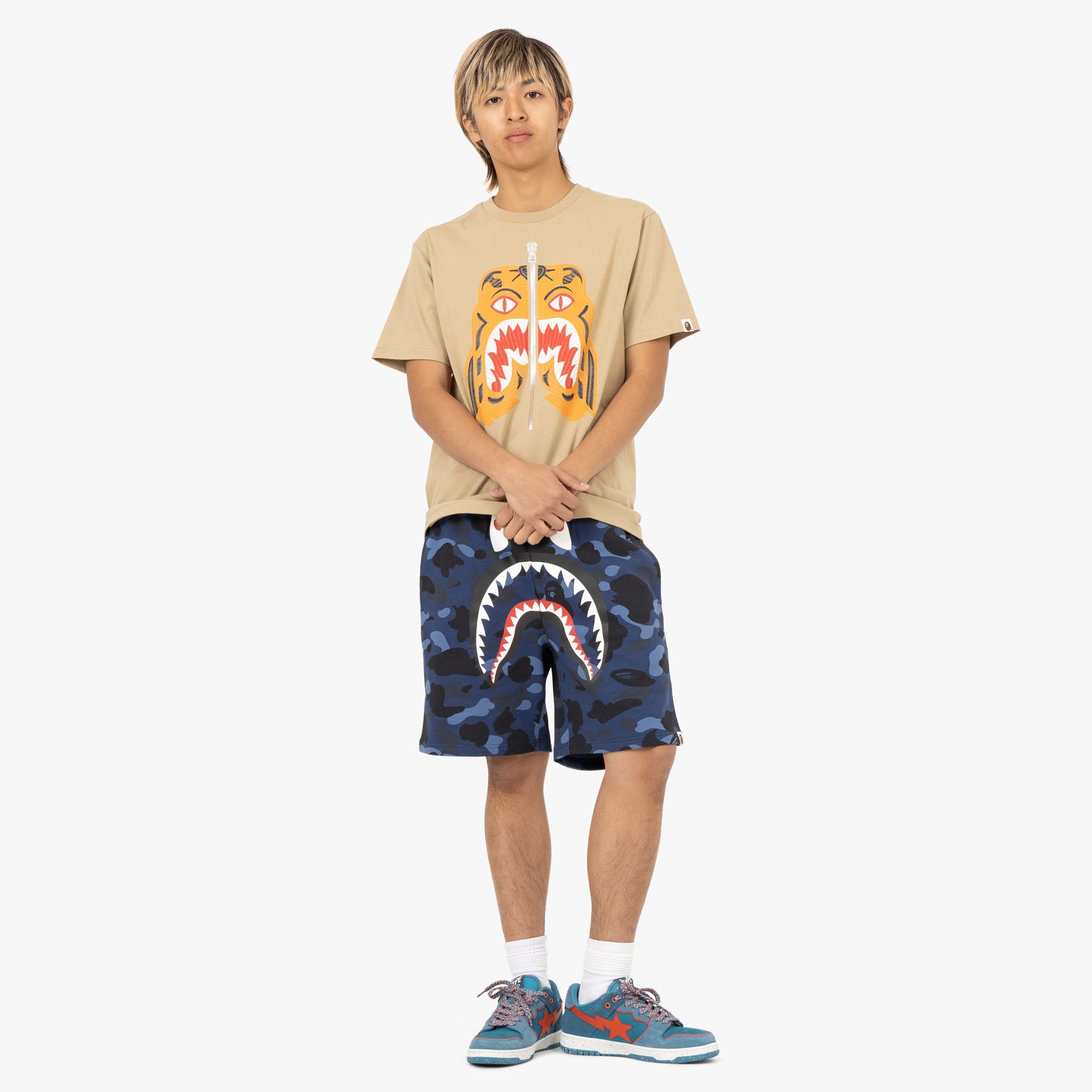 Bape tiger embroidery shop
