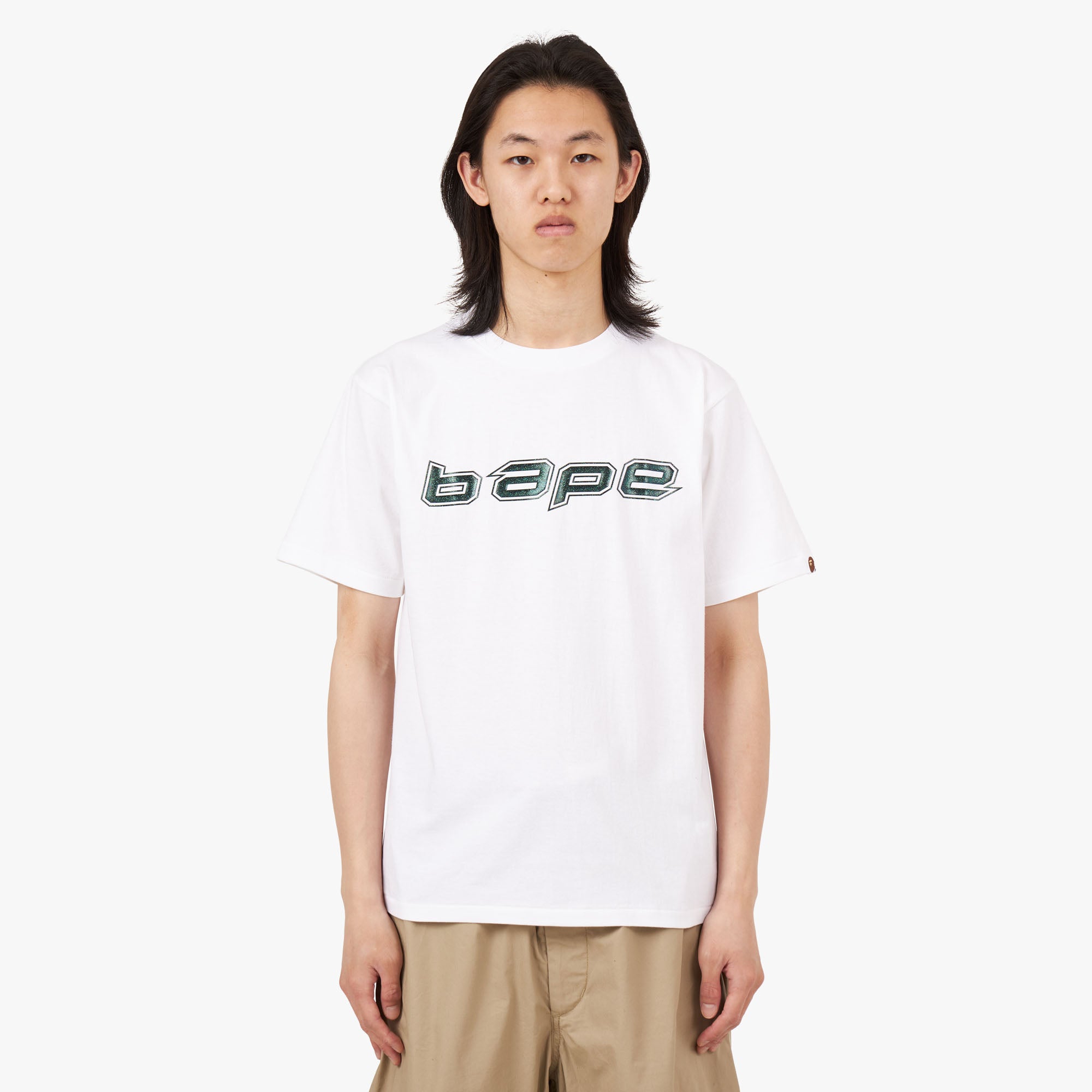 BAPE Silicon Logo T-shirt / White 1