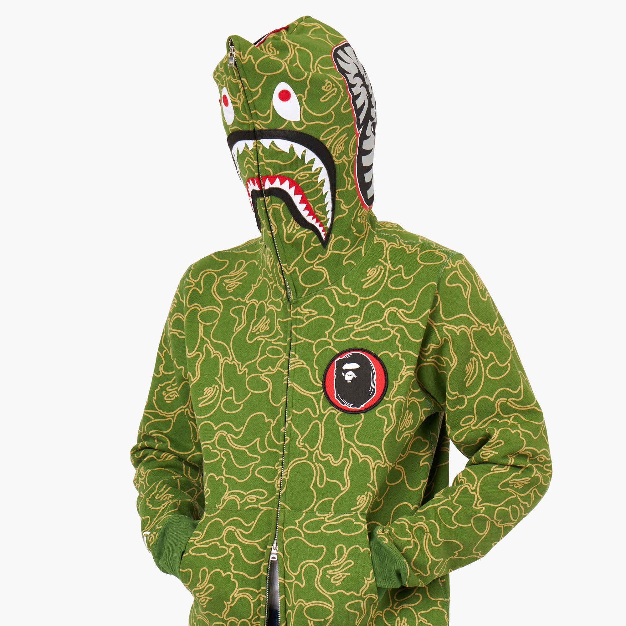 Bape x one piece hoodie shop