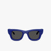 A$AP Rocky x Ray-Ban Wayfarer Puffer Blue 1