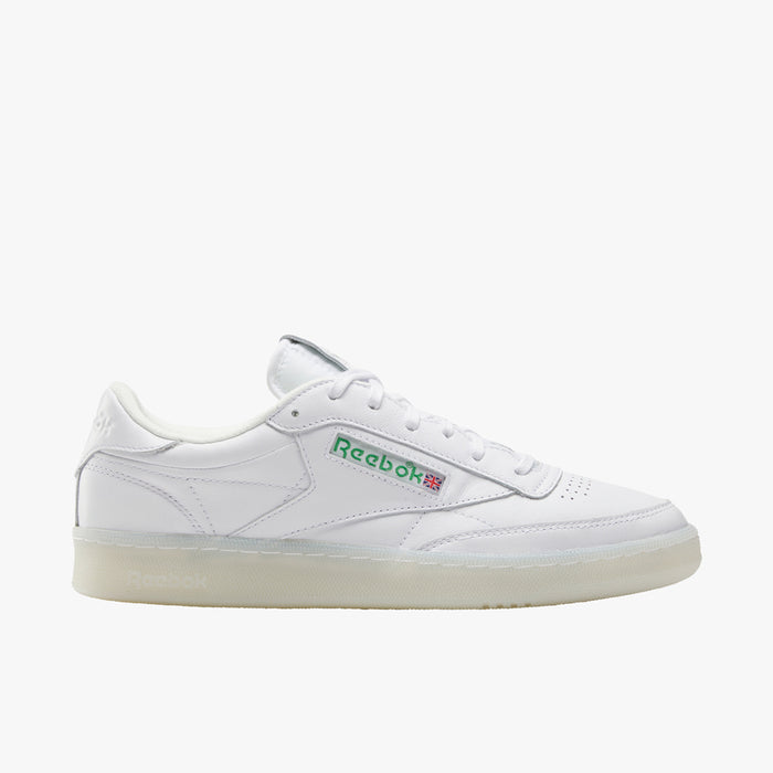 Reebok Club C 85 Vintage White / Glen Green - Vector Red   1