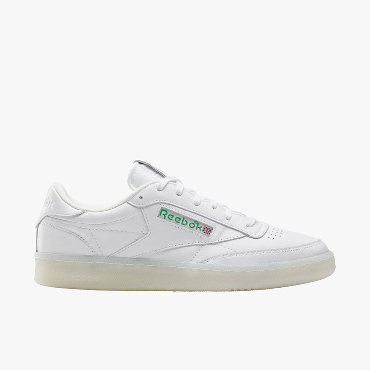 Reebok Club C 85 Vintage White / Glen Green - Vector Red   1