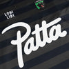 Patta Striped Longsleeve Football Jersey Forged Iron 5