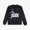 Patta Striped Longsleeve Football Jersey Forged Iron 1