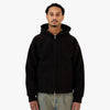 Beams Silver Full Zip Hoody Dark Brown 1