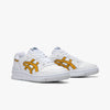 ASICS EX89  Blanc / Jaune - Low Top  4