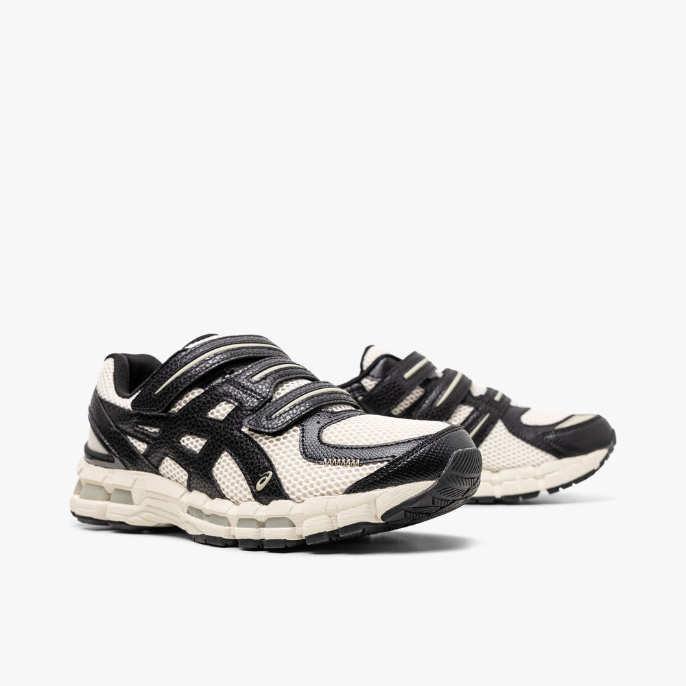 Asics gel kayano black white clearance