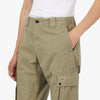 C.P. Company Military Twill Emerized Cargo Pants Silver Sage / Brown 4