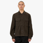 C.P. Company Velluto Heavy Shirt / Olive Night 1