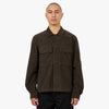 C.P. Company Velluto Heavy Shirt / Olive Night 1