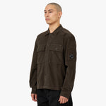 C.P. Company Velluto Heavy Shirt / Olive Night 2