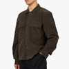 C.P. Company Velluto Heavy Shirt / Olive Night 5