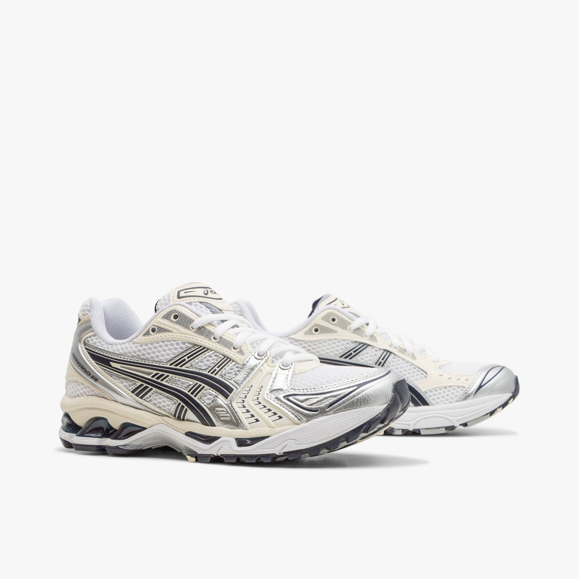 ASICS Women's Gel-Kayano 14 White / Midnight – Livestock ASICS Women's Gel-Kayano 14 White / Midnight – Livestock