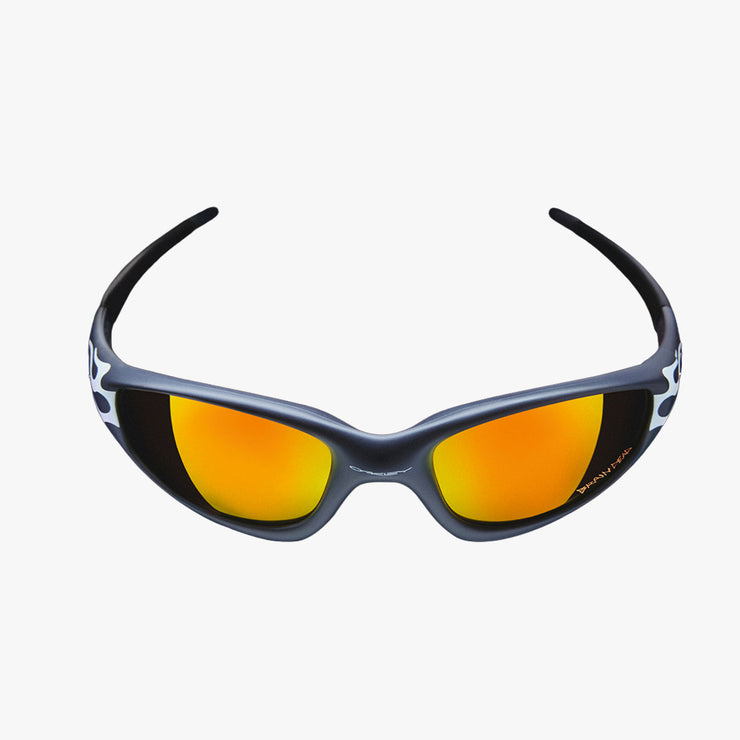 小物 Oakley straight jacket fire Oakley Straight Jacket Sunglasses Silver/fire Iridium 04-331