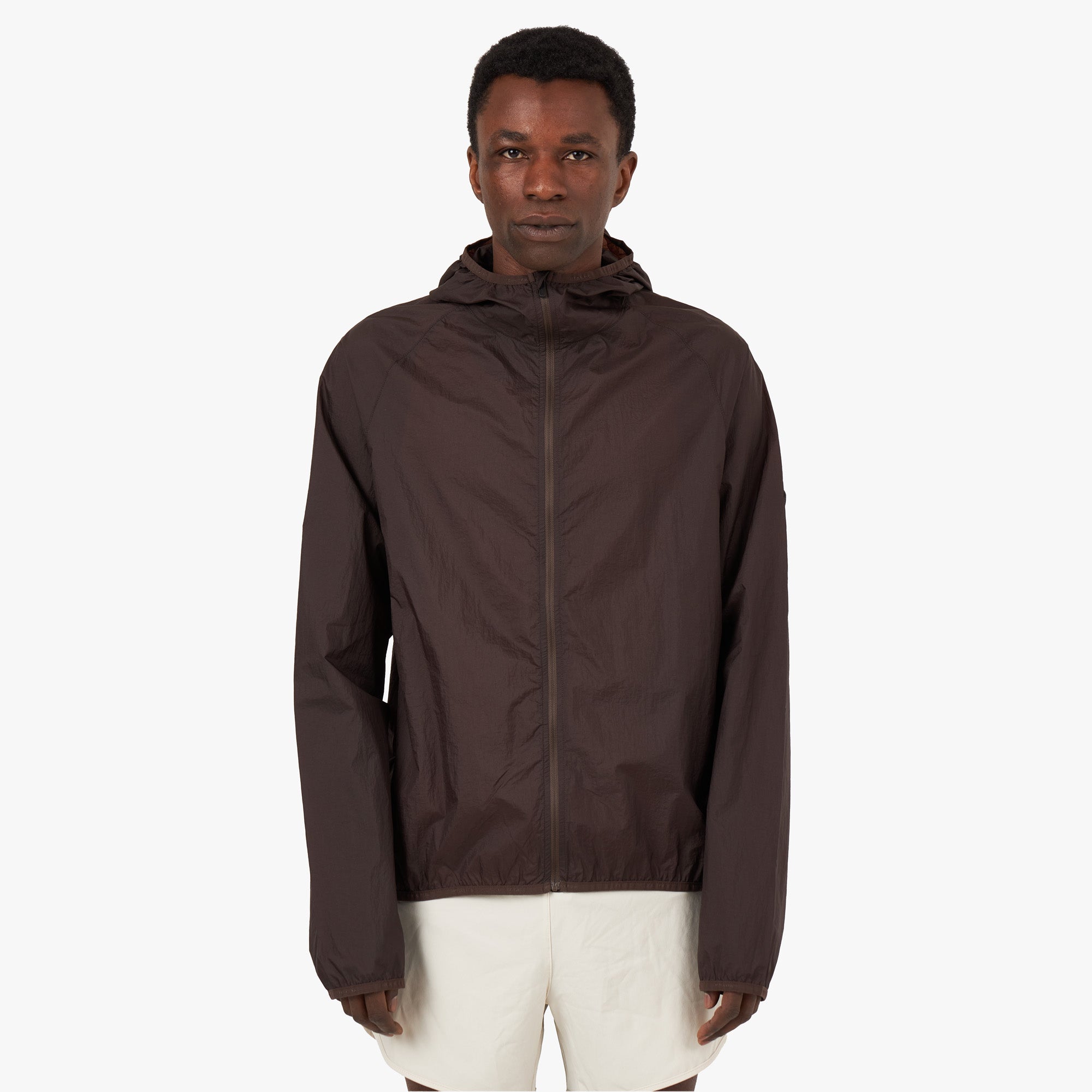 District Vision Ultralight Packable DWR Wind Jacket / Cacao 1