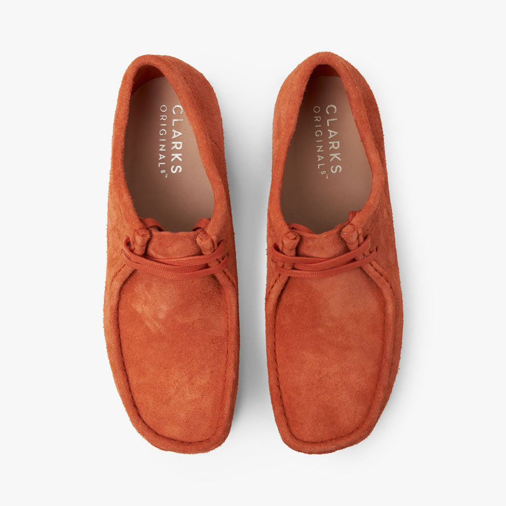 Burnt orange shop wallabees
