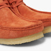 Clarks Originals Wallabee / Burnt Orange Suede - Low Top  6