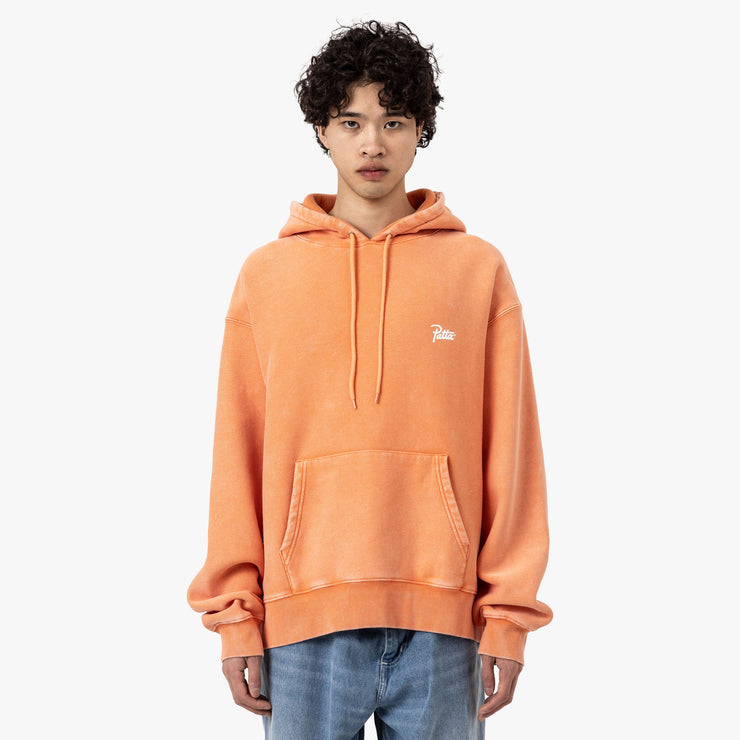 Patta Chandail à capuchon classique délavé Melon 1