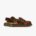 Dr. Martens Made In England Jorge Slingback Mule / Ocelot Hair On   4