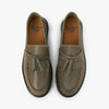 Dr. Martens Adrian Tassel Loafer / Olive Carrara Leather - Low Top  5