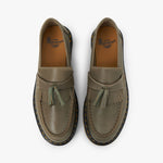 Dr. Martens Adrian Tassel Loafer / Olive Carrara Leather - Low Top  5