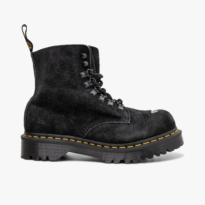 Dr. Martens 1460 Hairy Suede / Black - High Top  1