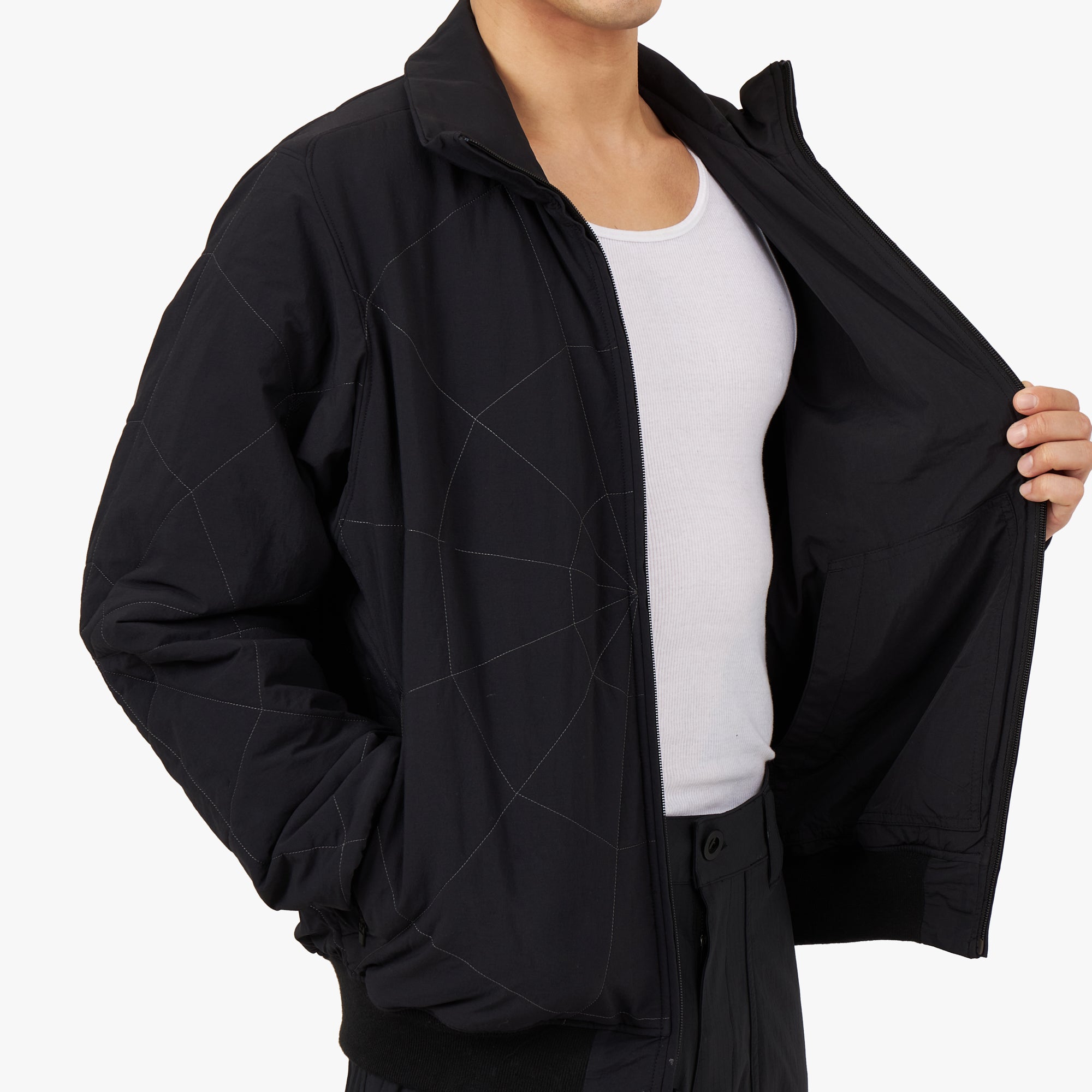 Livestock x Fox Racing Bomber Jacket Black