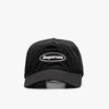 Supervsn Oval Stamp Logo Casquette Camp / Noir 2