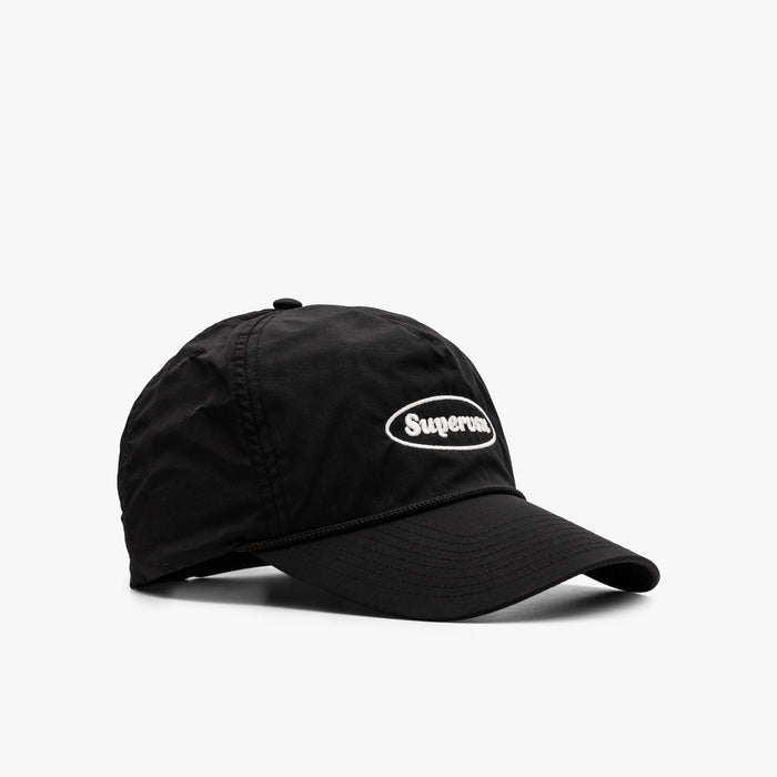 Supervsn Oval Stamp Logo Camp Hat / Black 1