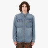 Supervsn Third Eye Denim Overshirt / Blue 1