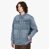 Supervsn Third Eye Denim Overshirt / Blue 2