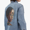 Supervsn Third Eye Denim Overshirt / Blue 4