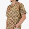 BEAMS PLUS Open Collar Short Sleeve Shirt Block Print / Paisley 4