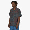 BEAMS PLUS Open Collar Short Sleeve Shirt / Blue 2