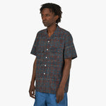 BEAMS PLUS Open Collar Short Sleeve Shirt / Blue 2
