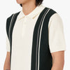BEAMS PLUS Knit Polo Stripe / White 4