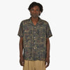 BEAMS PLUS Polo Pique / Batik Print 1