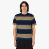 BEAMS PLUS Pocket T-shirt Indigo Stripe / Navy 1