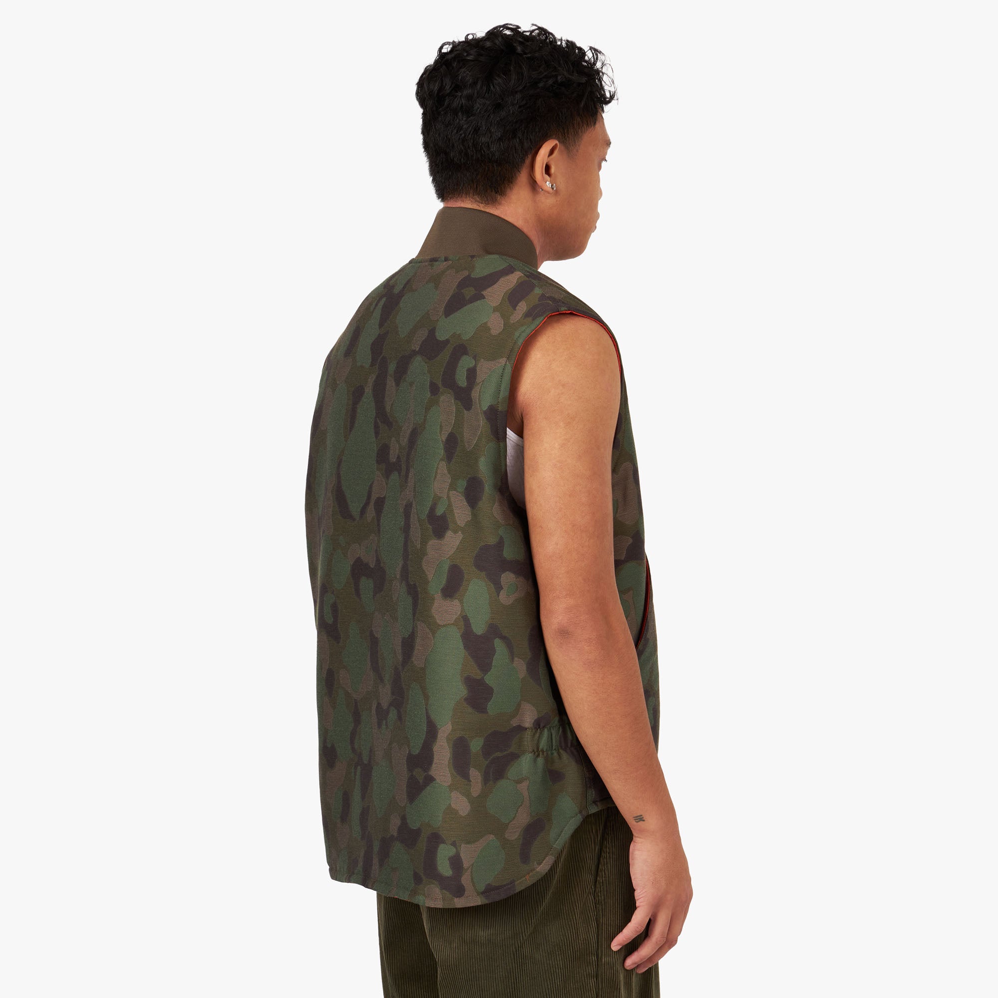 Plus size camo vest online