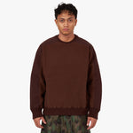 BEAMS PLUS MIL Fleece Crewneck / Brown 1