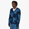 BEAMS PLUS Patchwork Cardigan / Indigo 2