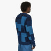 BEAMS PLUS Patchwork Cardigan / Indigo 3