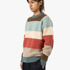 BEAMS PLUS Crew / Multi-Stripe 5G 4