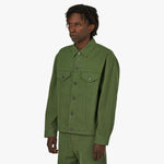 BEAMS PLUS Trucker Jacket / Olive 2