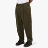 BEAMS PLUS 2Pleats Corduroy Pants / Dark Green 2