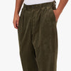 BEAMS PLUS 2Pleats Corduroy Pants / Dark Green 4